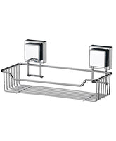 Suporte para Shampoo Aço Inox com Fixação por Ventosas - Ela Decora